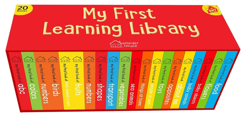 My First Complete Learning Library: Boxset of 20 Board Books Gift Set for Kids by Wonder House Books