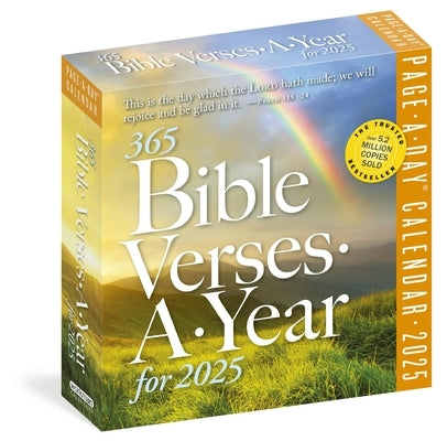 365 Bible Verses-A-Year Page-A-Day(r) Calendar 2025: Timeless Words from the Bible to Guide, Comfort, and Inspire by Workman Calendars