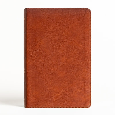 NASB Large Print Personal Size Reference Bible, Burnt Sienna Leathertouch by Holman Bible Publishers