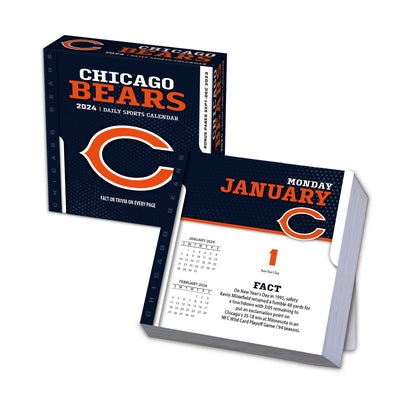 Chicago Bears 2024 Box Calendar by Turner Licensing