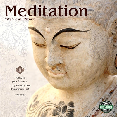 Meditation 2024 Wall Calendar by Amber Lotus Publishing