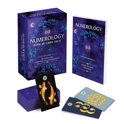 Numerology Book & Card Deck: Includes 52 Cards and a 128-Page Illustrated Book by Huneidi-Palmer, Sahar