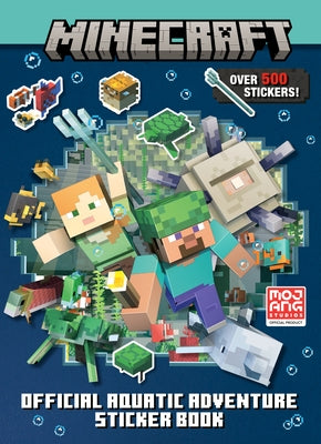 Minecraft Official Aquatic Adventure Sticker Book (Minecraft) by Milton, Stephanie