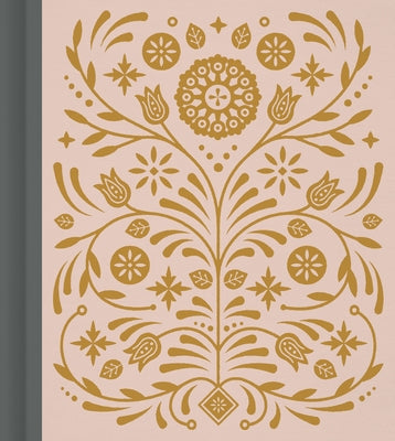 ESV Journaling Study Bible (Cloth Over Board, Blush/Ochre, Floral Design) by 