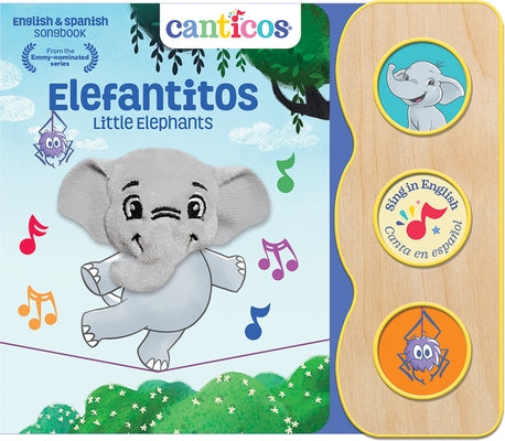 Canticos Elefantitos / Little Elephants (Bilingual) by Cottage Door Press