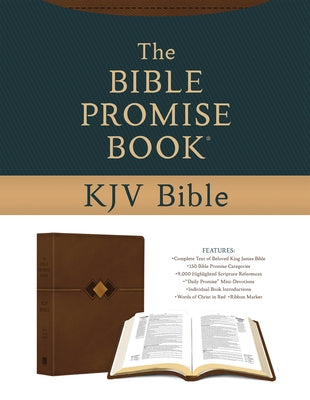 The Bible Promise Book KJV Bible [hickory Diamond] by Compiled by Barbour Staff