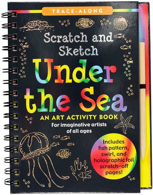 Scratch & Sketch(tm) Under the Sea (Trace Along) by Peter Pauper Press, Inc