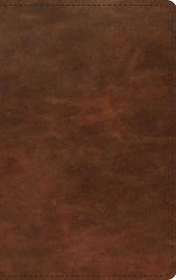 ESV Thinline Bible (Full Grain Leather, Deep Brown) by 