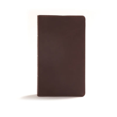 CSB Reader's Bible, Brown Genuine Leather by Csb Bibles by Holman