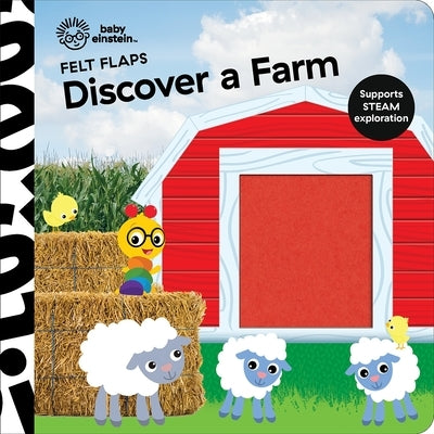 Baby Einstein: Discover a Farm Felt Flaps by Pi Kids