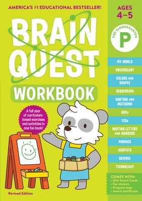 Brain Quest Workbook: Pre-K Revised Edition by Workman Publishing