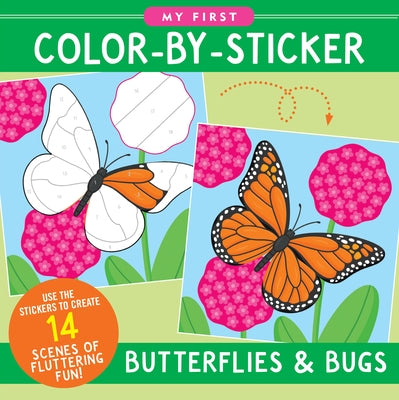 Butterflies & Bugs Color-By-Sticker Book by Levy, T.