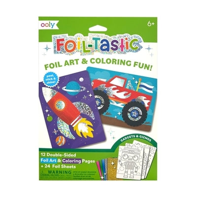 Foil-Tastic Foil Art Kit: Gadgets & Gizmos by Ooly