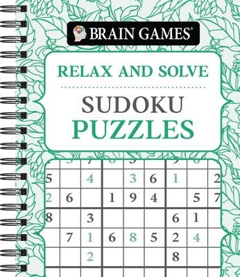 Brain Games - Relax and Solve: Sudoku (Pattern Cover) by Publications International Ltd