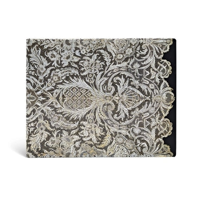 Paperblanks Ivory Veil Lace Allure Guest Book Unlined 144 Pg 120 GSM by Paperblanks