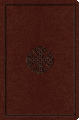 ESV Value Compact Bible (Trutone, Chestnut, Mosaic Cross Design) by 