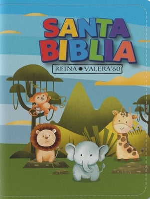 Biblia Rvr 1960 Compacta Para Ni?os Animales Vinilo Con Cierre (Bible Rvr 1960 Compact Size Children Animals Vinyl with Zipper (Spanish Edition) by Reina Valera 1960
