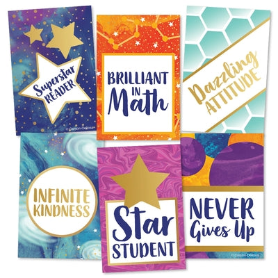 Galaxy Reward Tags Awards & Certificates by Carson Dellosa Education