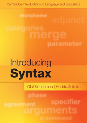 Introducing Syntax by Koeneman, Olaf