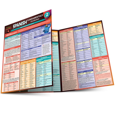 Spanish Fundamentals 2 - Vocabulary: For Middle School - A Quickstudy Laminated Reference Guide by Murtoff, Jennifer