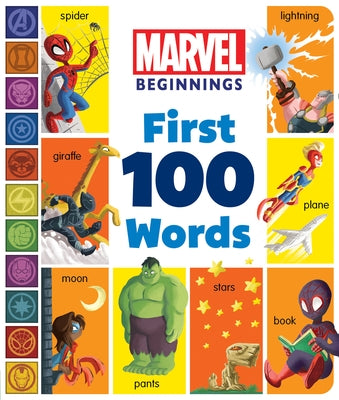 Marvel Beginnings: First 100 Words by Higginson, Sheila Sweeny