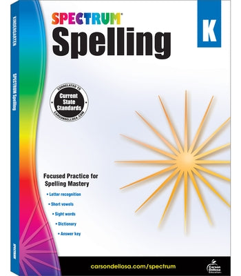 Spectrum Spelling, Grade K: Volume 27 by Spectrum