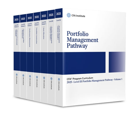 2025 Cfa Program Curriculum Level III Portfolio Management Box Set by Cfa Institute