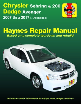 Chrysler Sebring 2007-14 & 200 2007-17 by Haynes, J. H.