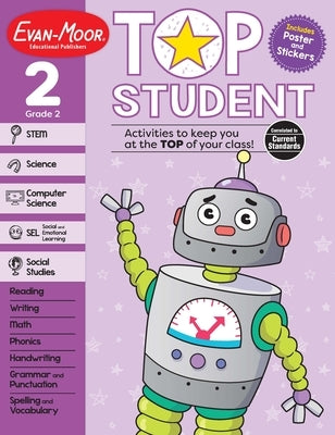 Top Student, Grade 2 Workbook by Evan-Moor Educational Publishers