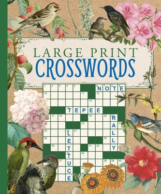 Large Print Crosswords by Saunders, Eric