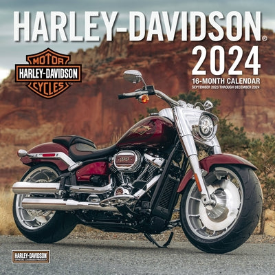Harley-Davidson 2024: 16-Month 12x12 Wall Calendar - September 2023 Through December 2024 by Editors of Motorbooks
