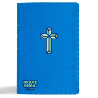 CSB Grace Bible for Kids, Blue Leathertouch (Dyslexia Friendly) by 2k/Denmark