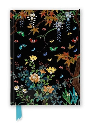 Ashmolean Museum: Cloisonné Casket with Flowers and Butterflies (Foiled Journal) by Flame Tree Studio