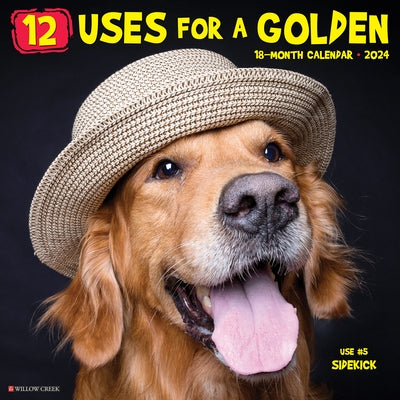 12 Uses for a Golden 2024 12 X 12 Wall Calendar by Willow Creek Press