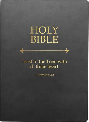 KJV Holy Bible, Trust in the Lord Life Verse Edition, Large Print, Black Ultrasoft: (Red Letter, 1611 Version) by Whitaker House