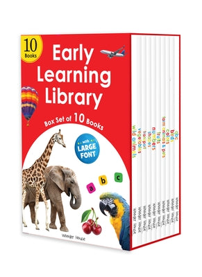 Early Learning Library: Box Set of 10 Books by Wonder House Books