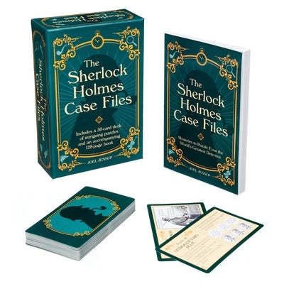 The Sherlock Holmes Case Files: Includes a 50-Card Deck of Absorbing Puzzles and an Accompanying 128-Page Book by Jessup, Joel