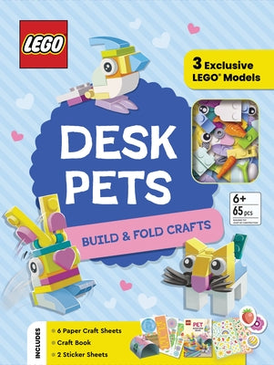 Lego(r) Desk Pets: Build & Fold Crafts by Ameet Sp Z O O