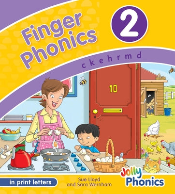 Finger Phonics Book 2: In Print Letters (American English Edition) by Wernham, Sara