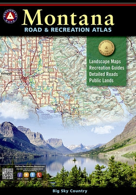 Montana Road & Recreation Atlas by Benchmark
