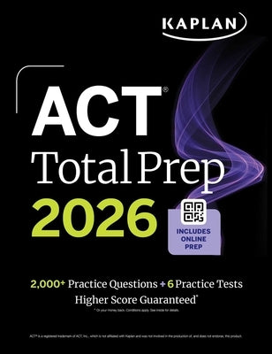 ACT Total Prep 2026 by Kaplan Test Prep