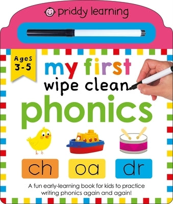 Priddy Learning: My First Wipe Clean Phonics by Priddy, Roger