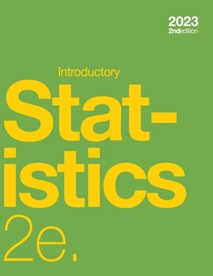 Introductory Statistics 2e (paperback, b&w) by Illowsky, Barbara