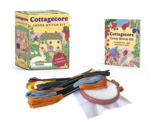 Cottagecore Cross-Stitch Kit: Includes 4 Patterns by Caetano, Sosae