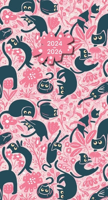 2025 Crazy for Cats Checkbook/2 Year Pocket Planner by Sellers Publishing, Inc