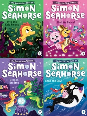 The Not-So-Tiny Tales of Simon Seahorse Collected Set #2: Into the Kelp Forest; Shell We Dance?; Dragon Dreams; Seas the Day! by Reef, Cora