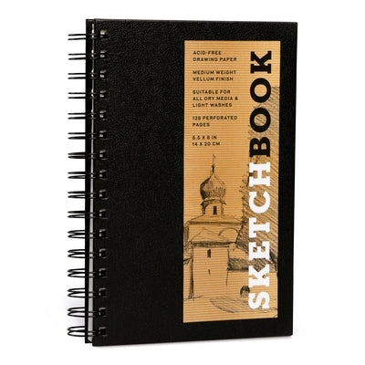 Sketchbook (Basic Small Spiral Black) by Union Square & Co