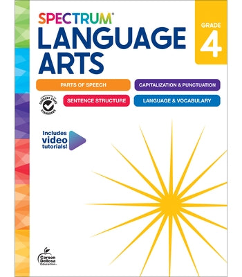 Spectrum Language Arts Workbook, Grade 4 by Spectrum