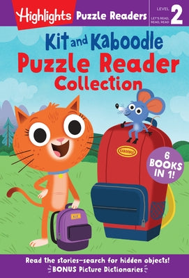 Kit and Kaboodle Puzzle Reader Collection: Level 2 6-In-1 Story Collection for Kids Learning to Read, Practice Reading with Puzzle Fun by Portice, Michelle