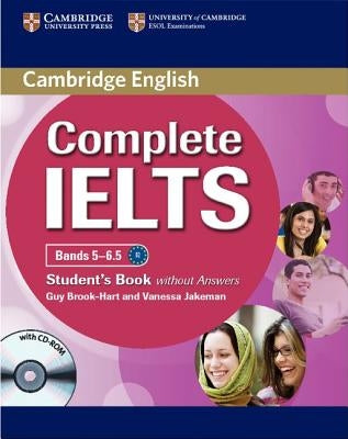 Complete Ielts Bands 5-6.5 Student's Book Without Answers [With CDROM] by Brook-Hart, Guy